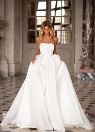 Свадебное платье  от дорогого итальянского бренда milla nova.4 фото