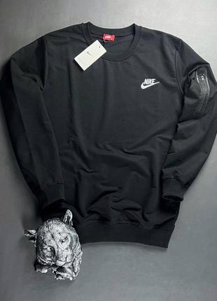 Чоловіча толстовка світшот мужская демисезонная толстовка свитшот nike tech fleece