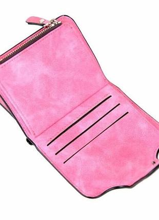 Гаманець жіночий baellerry n2346, невеликий жіночий гаманець, стильний жіночий гаманець. колір: малиновий