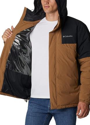 Чоловічий пуховик зимова куртка columbia omni-heat