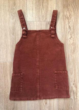 Сарафан вельветовый primark 2-3 года