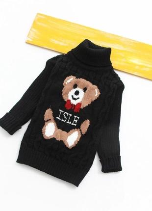 Дитячий теплий светр для хлопчика4 фото