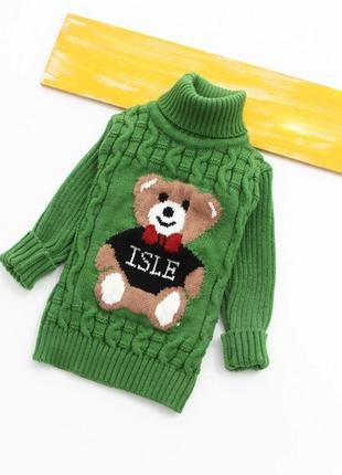 Дитячий теплий светр для хлопчика3 фото