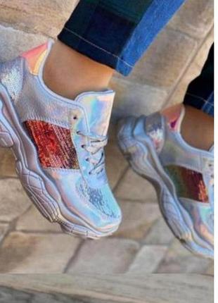 🔥женские кроссы хамелеон