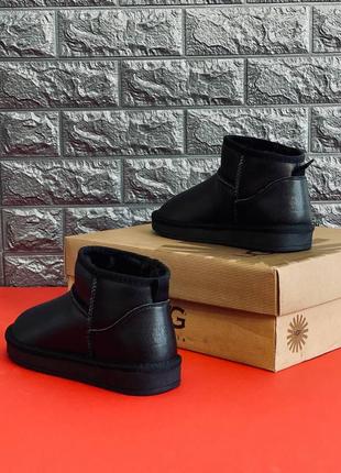 Ugg australia женские / мужские угги черные размеры 35-41/ 39-456 фото