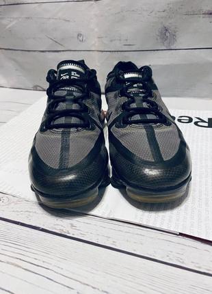 Кроссовки nike air vapormax 2019 (gs) gray black aj2616-001 оригинал2 фото