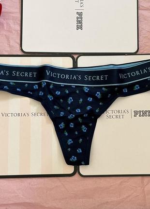 Бавовняні трусики стрінги вікторія сікрет victoria's secret оригінал