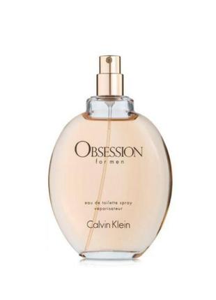 Оригінал calvin klein obsession for men 125 ml tester ( кельвін кляйн обсессион ) туалетна вода