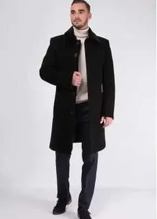 Стильне пальто тепле вовняне великий розмір1 фото