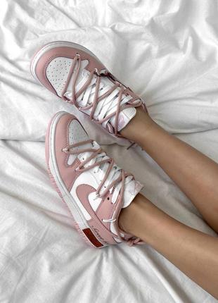 Nike sb dunk “sweet heart” кроссовки5 фото