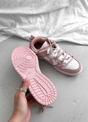 Nike sb dunk “sweet heart” кроссовки4 фото