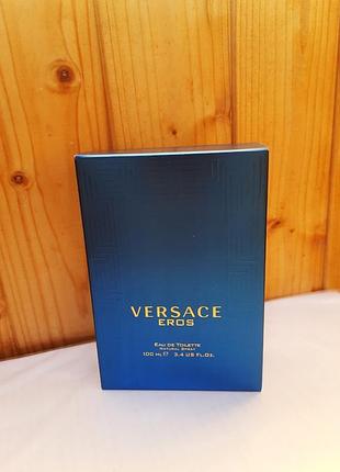Versace eros 100мл версаче эрос эрос мужская туалетная вода версаче