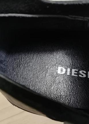 Ботинки кожаные зимние diesel10 фото