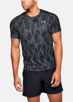 Спортивна чоловіча футболка принт абстракція бренду under armour uk 36 eur 44