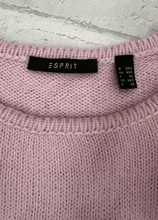 Свитер нежно розовый esprit p. xs3 фото