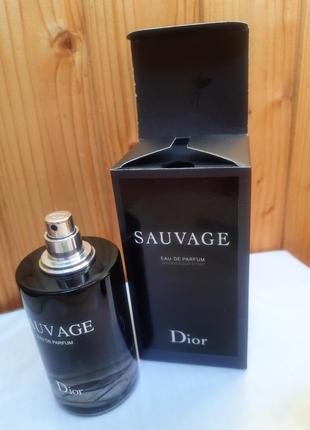 Cristian dior sauvage parfum диор саваж діор чоловіча парфумована вода 100мл оригінал оригинал1 фото