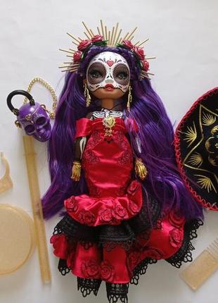 Коллекционная кукла мария гарсия день мертвых рейнбоу хай rainbow high dia de muertos maria garcia.