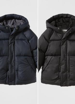 Демисезонная куртка холодная осень зима зара zara на 18-24 мес, 2-3 р, 3-4 р.3 фото