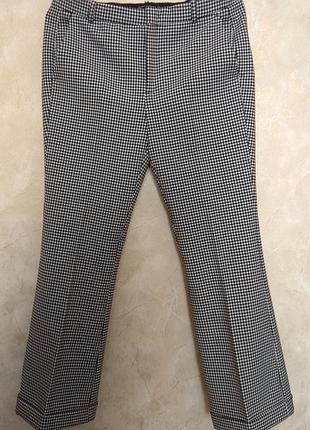 Брюки клетчатые zara