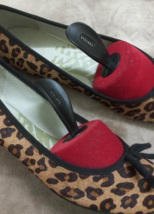 Туфли мокасины балетки фирменные кожа жен. 38р.clarks индии