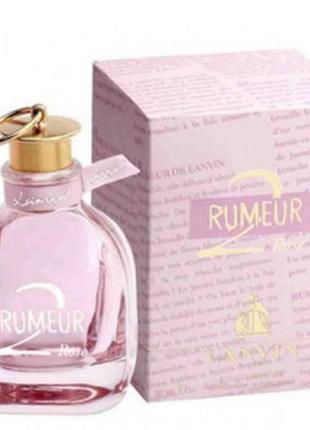 Оригинальный lanvin rumeur 2 rose 100 ml ( ламин румер 2 раз ) парфюмированная вода