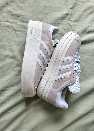 Кроссовки женские adidas gazelle bold grey