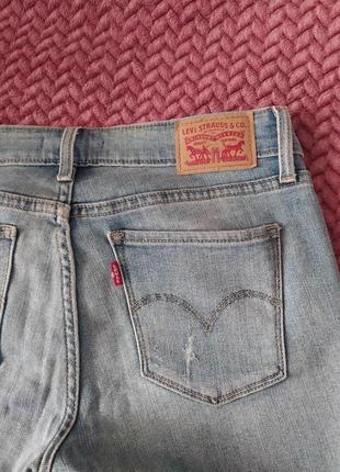 Джинси levis скіні вузькі з низькою посадкою оригінал тренд