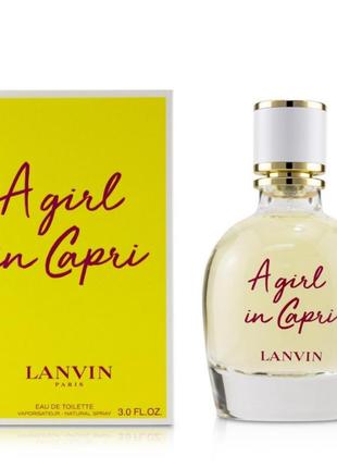 Оригінал lanvin a girl in capri 90 ml ( ланвін е герл ін капрі ) туалетна вода