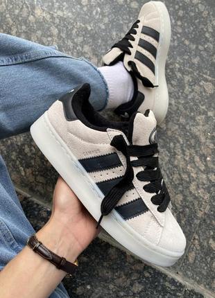 Мужские кроссовки adidas campus 00s aluminium/core black