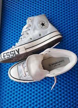 Converse chuck 70 кожаные женские love fearlessly4 фото