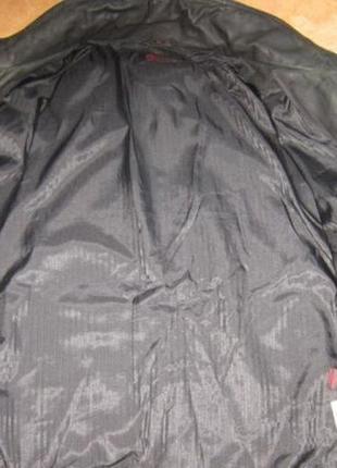 Велика шкіряна чоловіча куртка maddox. 68р. німеччина. лот 10908 фото