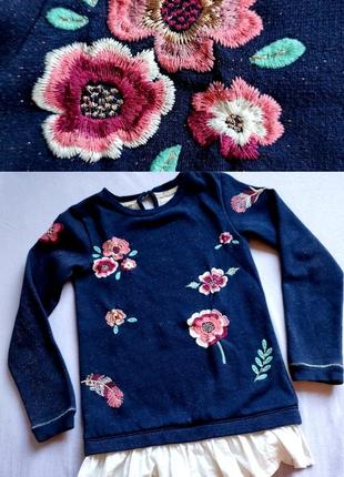 Світшот на флісі лонгслів реглан  світер