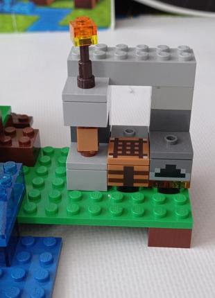 Lego minecraft залізний голем 211235 фото