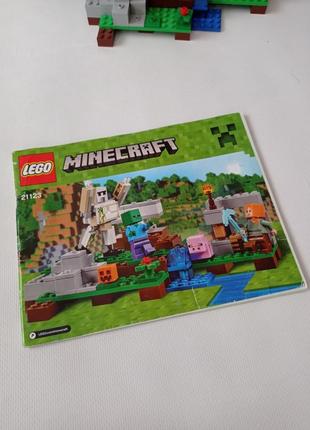 Lego minecraft залізний голем 211238 фото