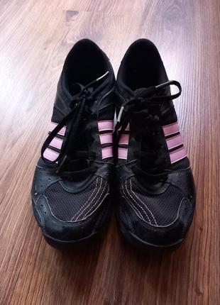 Оригінальні кросівки адідас чорні3 фото