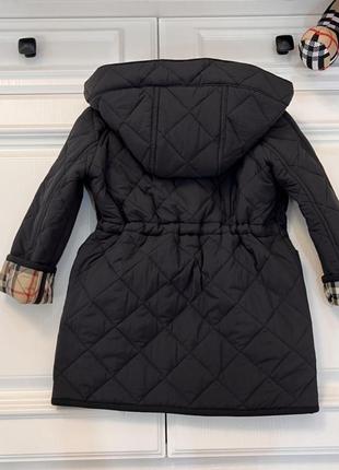 Стильная модная куртка пальто парка на девочку осенние весенние новая3 фото