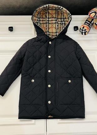 Стильная модная куртка пальто парка на девочку осенние весенние новая4 фото