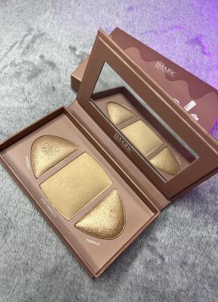 Палетка для макіяжу обличчя imagic touch illuminating palette