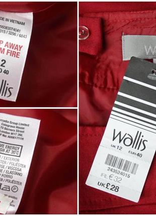 Новая брендовая юбка-трапеция "wallis". размер uk12/eur40.6 фото