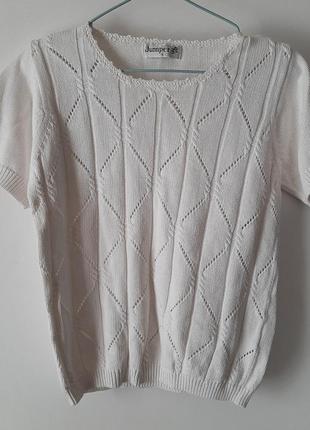 Джемпер с коротким рукавом jumper, кофта