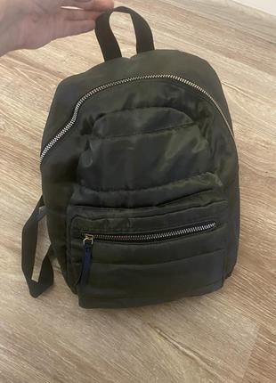 Класний, рюкзак , кольору, хакі від бренду: primark👌4 фото