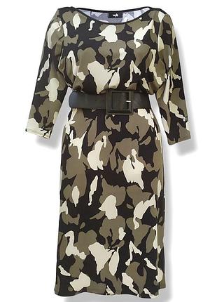 Платье цвета  хаки