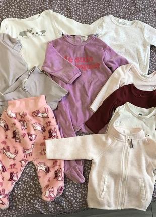 Повзунки, боді, чоловічки, костюми, кофти