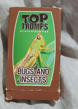 Гра настільна жуки і комахи top trumps