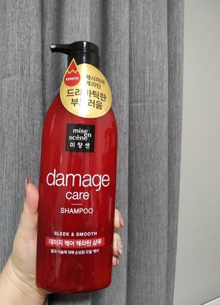 Шампунь для поврежденных волос mise en scene damage care shampoo2 фото