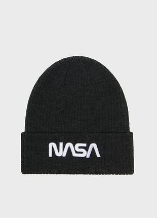 Шапка house brand с вышивкой nasa