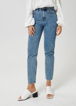 Vintage mom jeans high waist3 фото