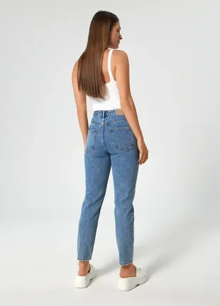 Vintage mom jeans high waist5 фото