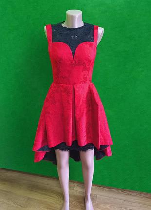 Колекційна сукня плаття sebastian gunawan seba couturissimo collection (розмір 36 європейський).