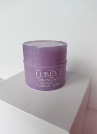 Очищуючий бальзам clinique take the day off cleansing balm засіб для зняття стійкого макіяжу